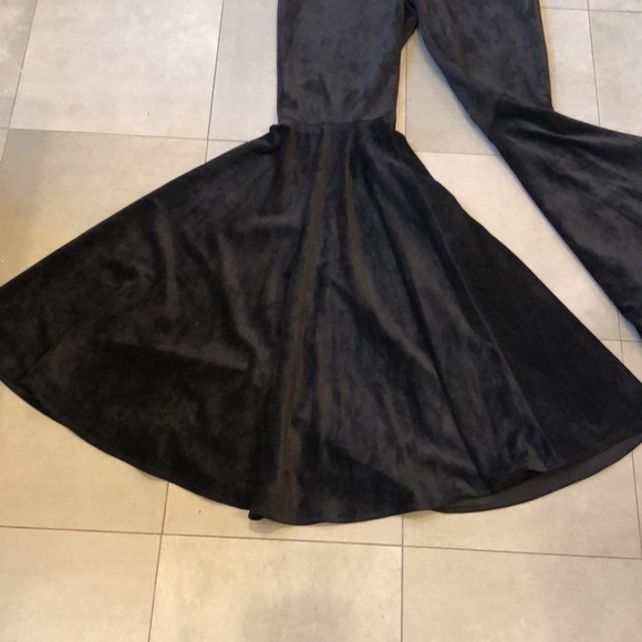 7 Encounter Faux Suede Bell Bottom Pants - Picture 6 of 14